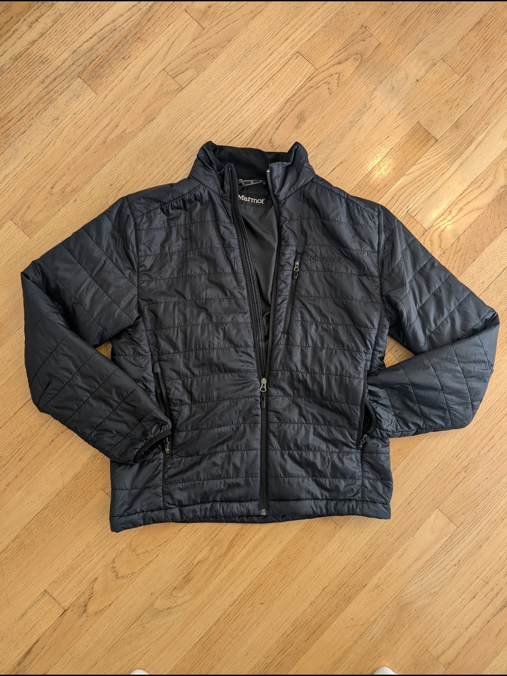 Marmot Men’s Lightweight Quilted Jacket - Black size medium